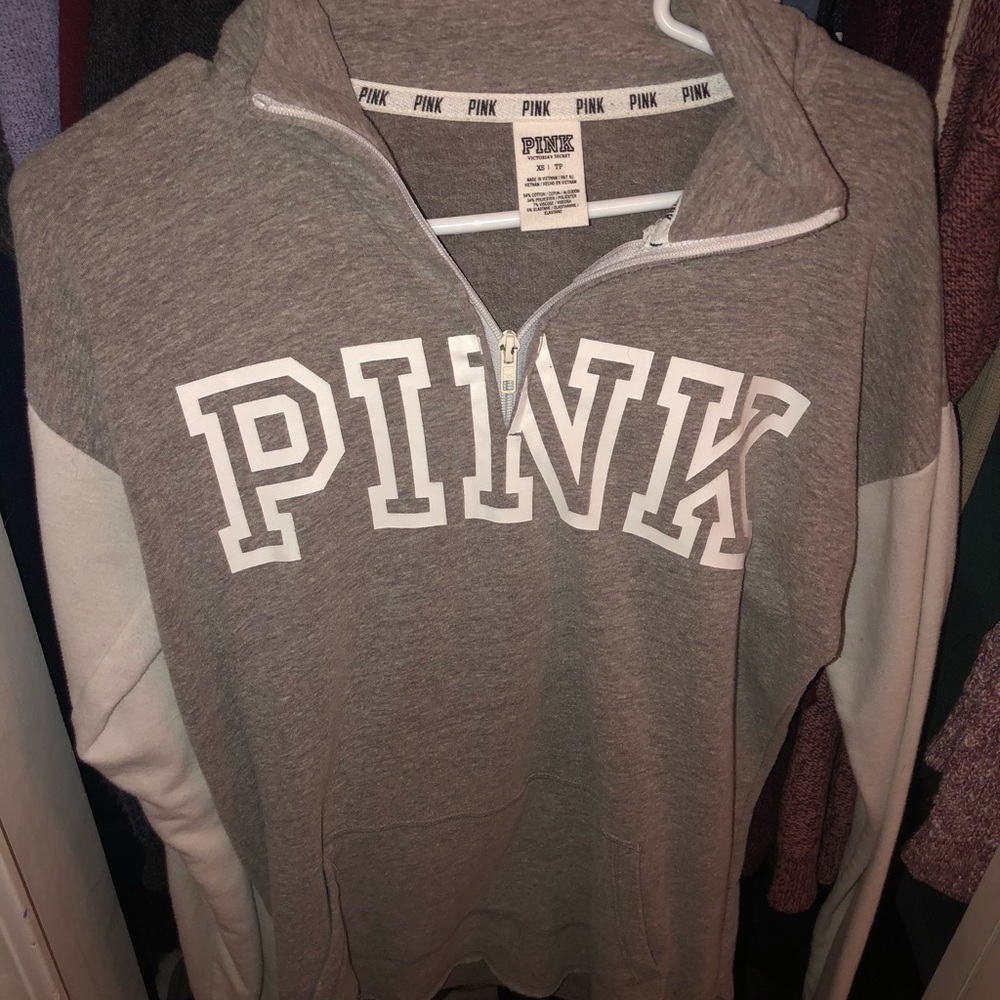 VS PINK Quarter Zip